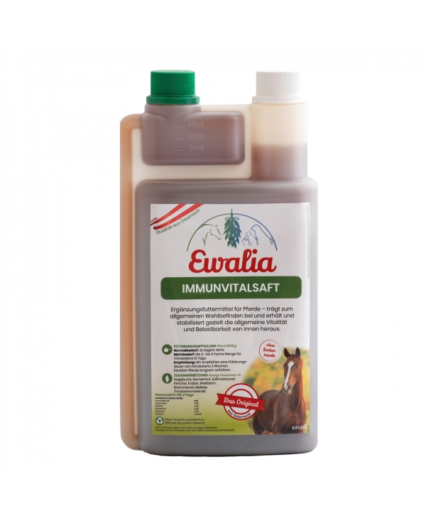 Жидкая травяная подкормка Ewalia для поддержания иммунитета Immune Vitality Liquid