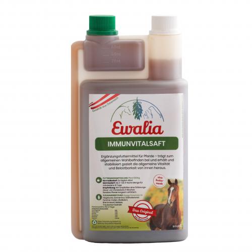 Жидкая травяная подкормка Ewalia для поддержания иммунитета Immune Vitality Liquid